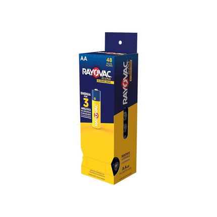 Pilha Rayovac Peq Zinco AA Tubo Com 48 Unidades - 10862