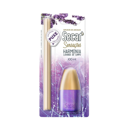 Difusor De Aromas Secar 100ml Lavanda - 10020484