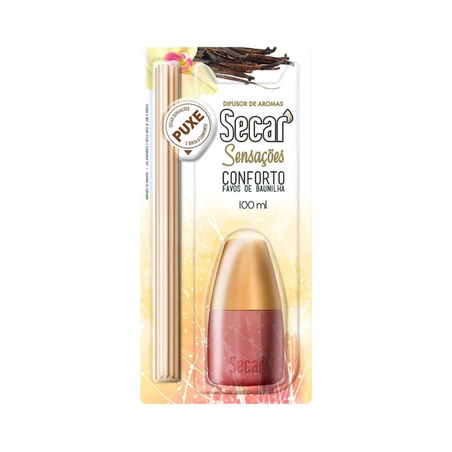Difusor De Aromas Secar 100ml Conforto Favos De Baunilha - 10020586