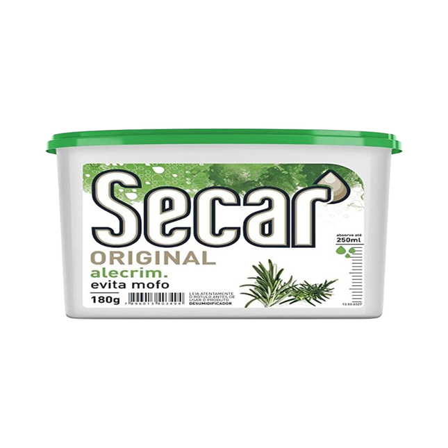 Desumidificador Secar 180g Alecrim - 10020634