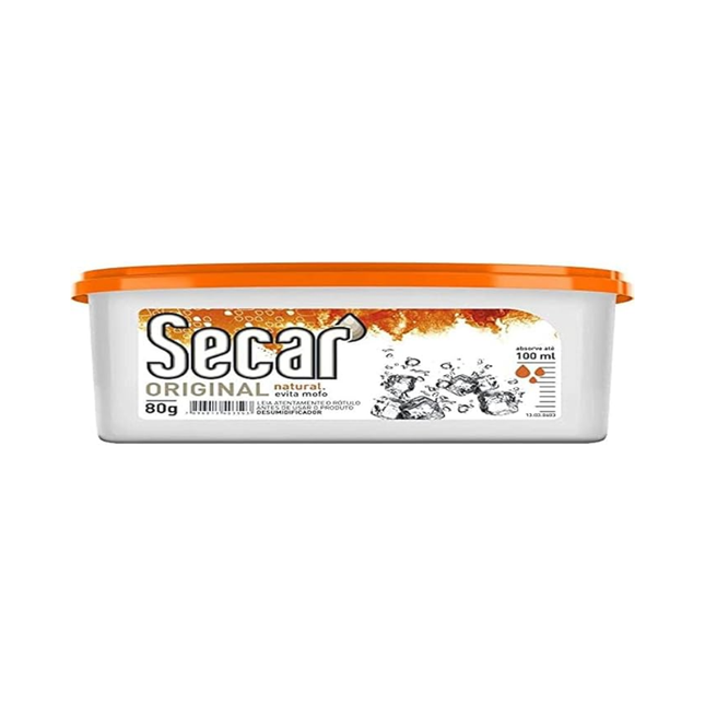 Desumidificador Secar 80g Natural - 10020644