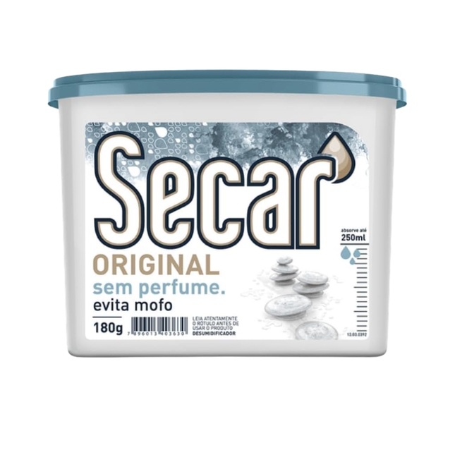 Desumidificador Secar 180g Original Sem Perfume - 10020645