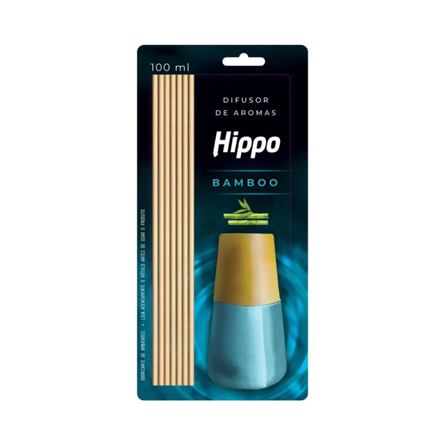 Difusor De Aromas Secar 100ml Hippo Bamboo - 10020743