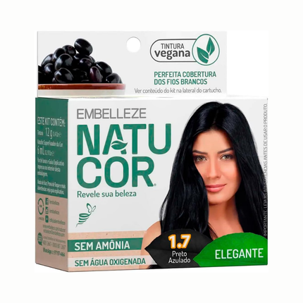 Natucor Embelleze Jamelao 1.7 Preto Azulado 12g - 0290