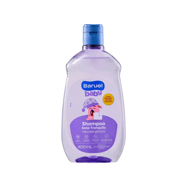 Shampoo Baruel Baby 400ml Sono Tranquilo - 112902812