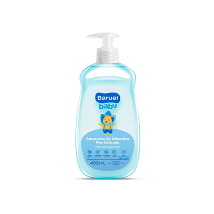 Sabonete Liquido Baruel Baby 400ml Pele Delicada - 112903093