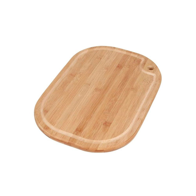 Tabua De Bambu Mor Oval 39X28cm - 3353