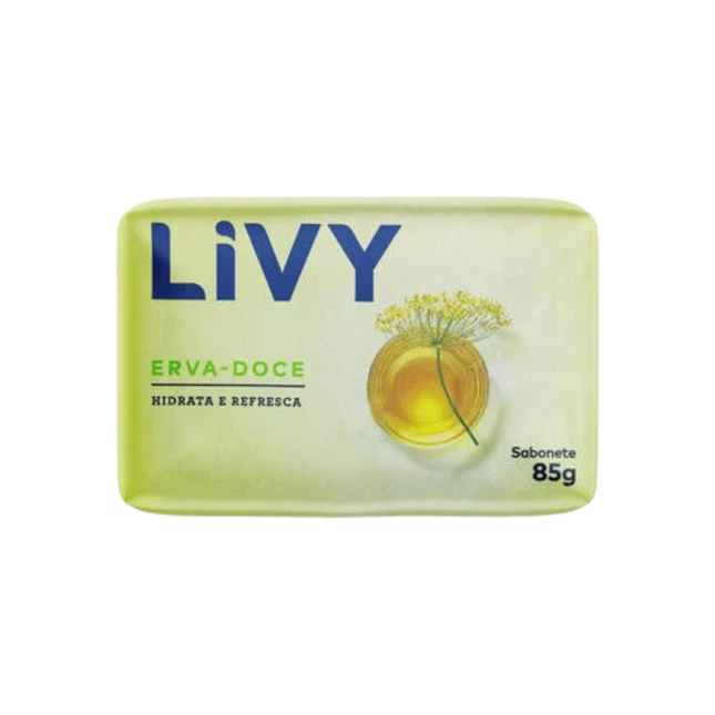 Sabonete Livy 85g Erva Doce Com 01 Unidade - BCT0303H