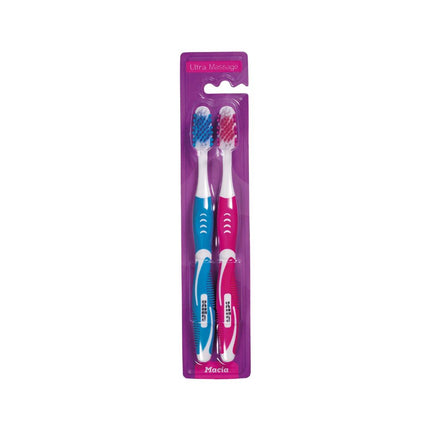 Kit Escova Dental Ultra Massage Marco Boni Com 02 Unidades Pcs - 9115