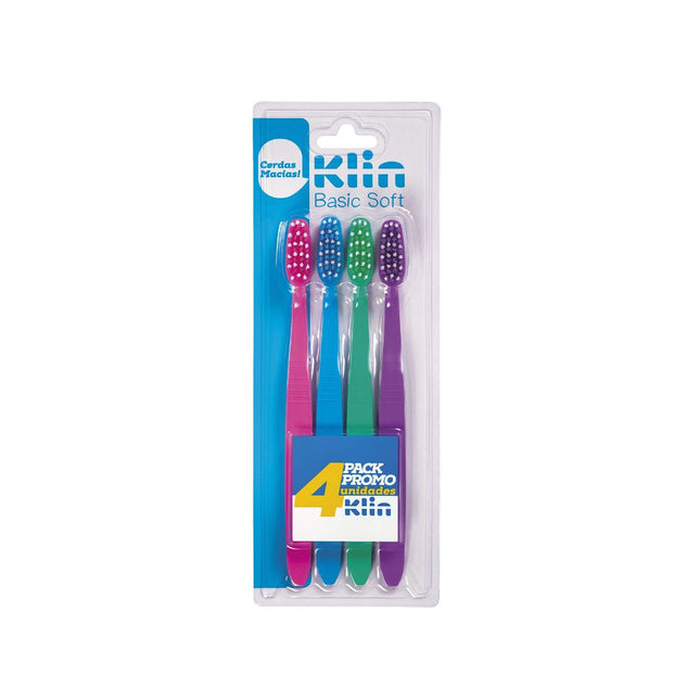 Escova Dental Basic Soft Marco Boni Com 04 Unidades Pcs - 9121