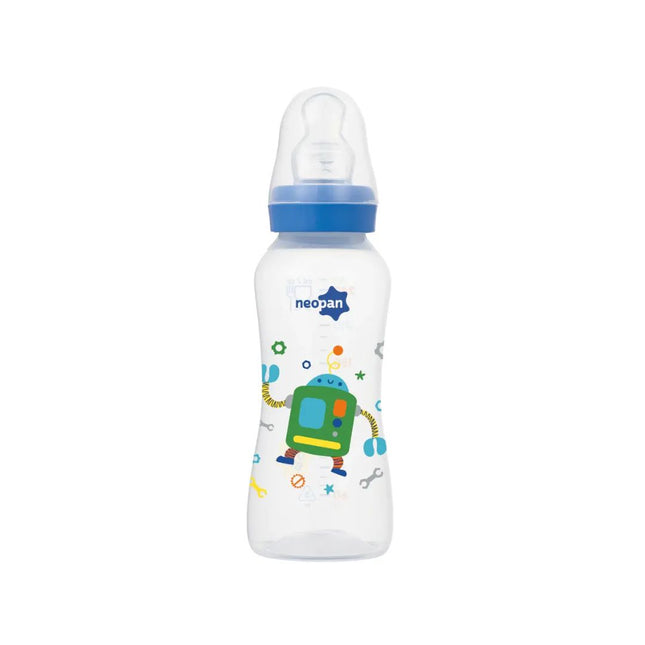 Mamadeira Neopan 250ml B.Ort Cor Azul - 2151