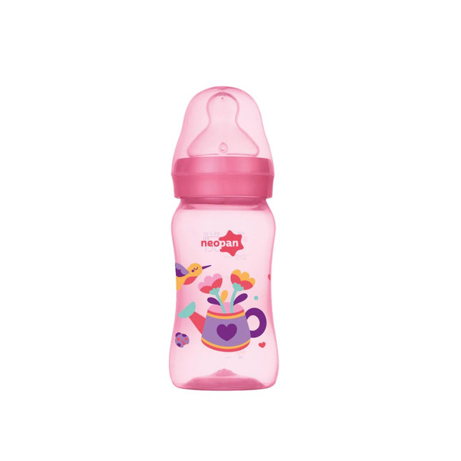 Mamadeira Neopan 250ml B.Ort Cor Rosa - 2152