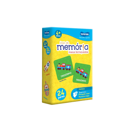 Jogo De Memoria Meus Brinquedos Toyster - 2662