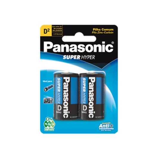 Pilha Panasonic Zinco Gd D Com 02 Unidades - -  Um-1shsp