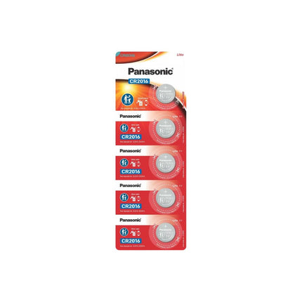 Bateria Panasonic Botão Cartela Com 05 Unidades - Cr2032