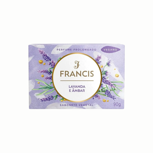 Sabonete Francis Classico Lilas 90g Com 01 Unidade - 402024