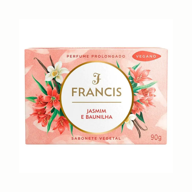 Sabonete Francis Classico Vermelho 90g Com 01 Unidade - 402027