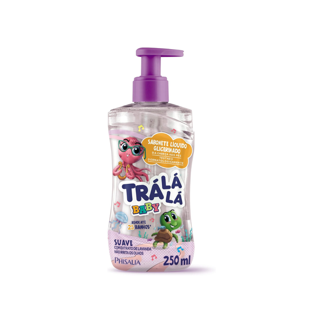 Sabonete Liquido Phisalia 250ml Baby Suave Pump Personagem - 005810015