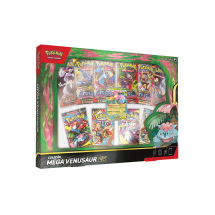 Pokemon Box Mega Venusaur Ex Copag Rg 35877