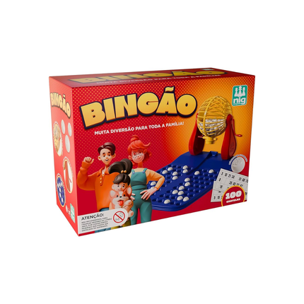 Bingo Nig Com 100 Unidades Cartelas - 1050