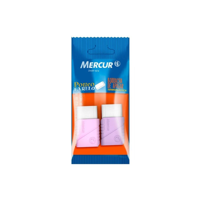 Borracha Mercur TR 18 Tons Pastel Pull Pack Com 02 Unidades Sort - B01010301104