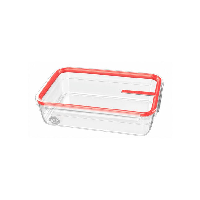 Pote Sanremo Com Travas Plast 1.6l Linha Freshy Cor Coral - SR1742/33