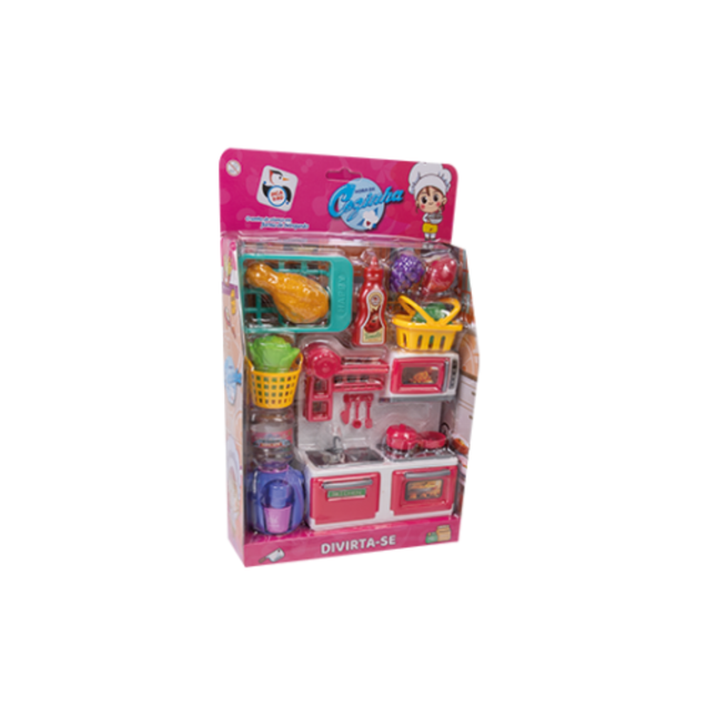 Kitchen Play House Com 11 Unidades Pcs Pica Pau - 4850