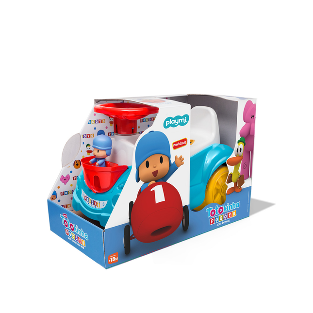 Totokinha Pocoyo Com Boneco De Vinil Cardoso - 6012