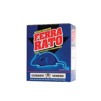 Ferra Rato Raticida 100g - 1150017