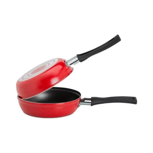 Omeleteira 14X7cm 0.4l Garlic Vermelho Brinox - 7001/370