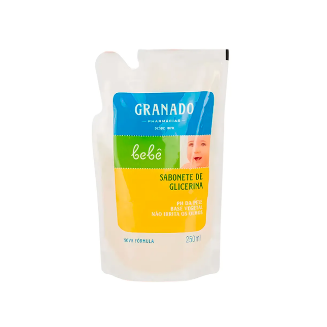Sabonete Liquido Glicerina Granado Bebe 250ml Tradicional