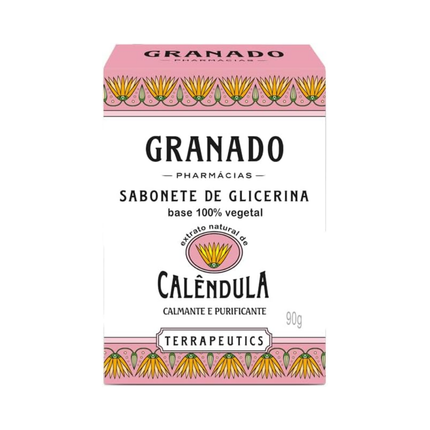Sabonete Barra Granado Glicerina E Calendula 90gr