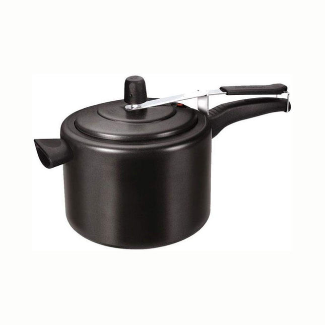 Panela De Pressao Fortaleza 3.5 Black Com Tampa De Aluminio - 782135