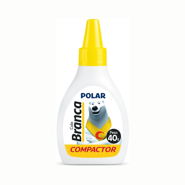 Cola Branca 40g Polar Compactor Com 01 Unidade