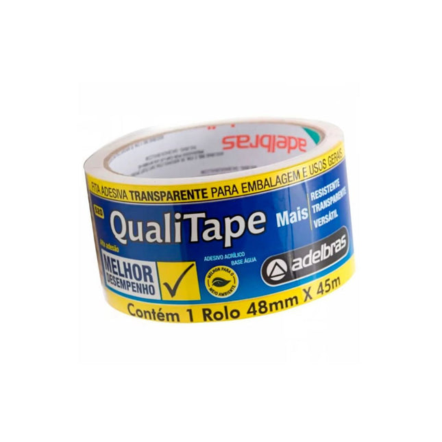 Fita Qualitape Adelbras 48X45 Transparente Com 01 Unidade - MTT-5