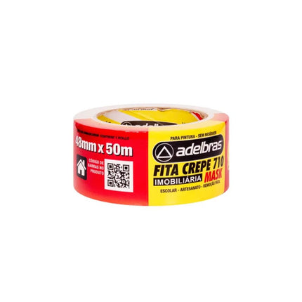 Fita Crepe Adelbras 48X50 Mask Com 01 Unidade - 710