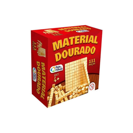 Material Dourado Com 111 Unidades Pcs - 2922