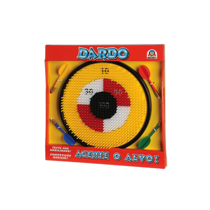 Dardo Braskit Acerte O Alvo Com 01 Unidade - 520-5