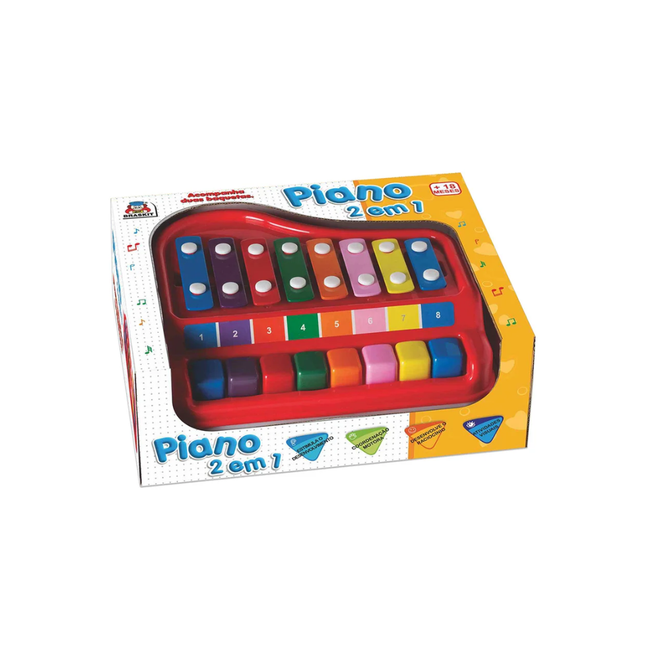 Piano 2 Em 1 Braskit - 2031-1