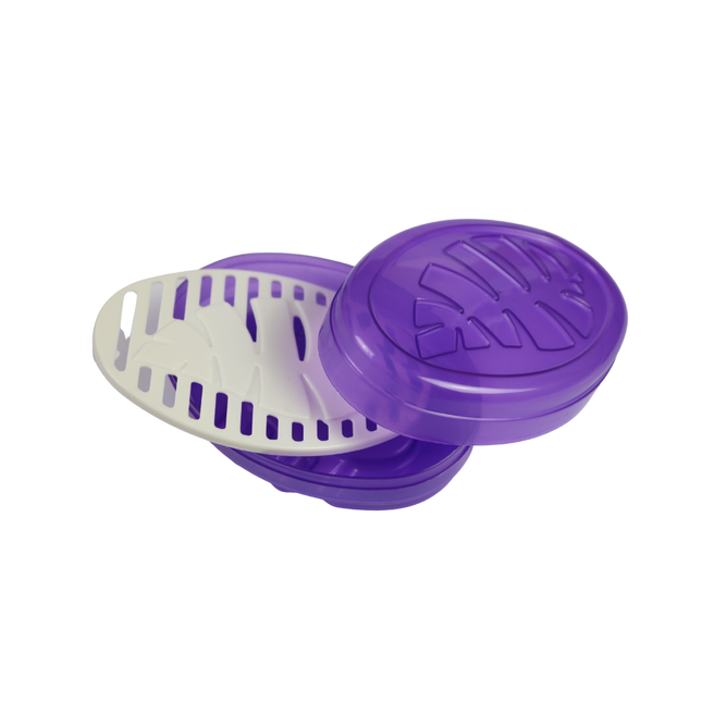 Saboneteira Marilu Oval Com Grelha Com 01 Unidade - 0561
