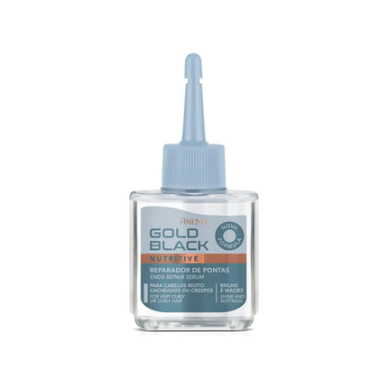 Reparador Nutritivo De Pontas Amend Gold Black 30ml - 419