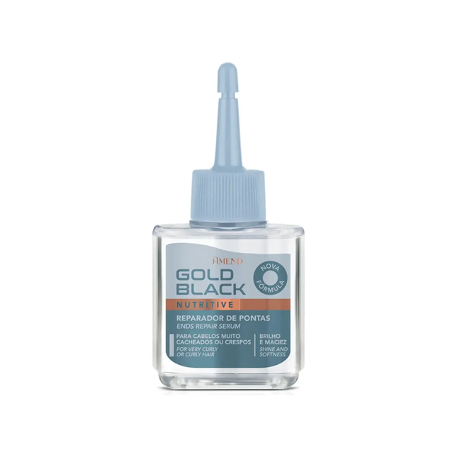Reparador Nutritivo De Pontas Amend Gold Black 30ml - 419