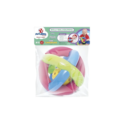 Bola Maluquinha Com Chocalho Merco Toys - 269