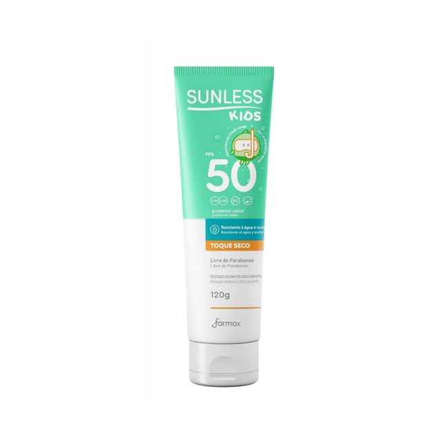 Protetor Solar Farmax Sunless Fps 50 Uva Kids 120g - 30001339