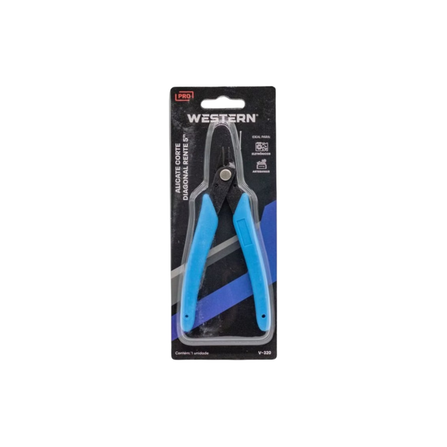 Alicate Corte Diag Rente Azul N-5 - V-320