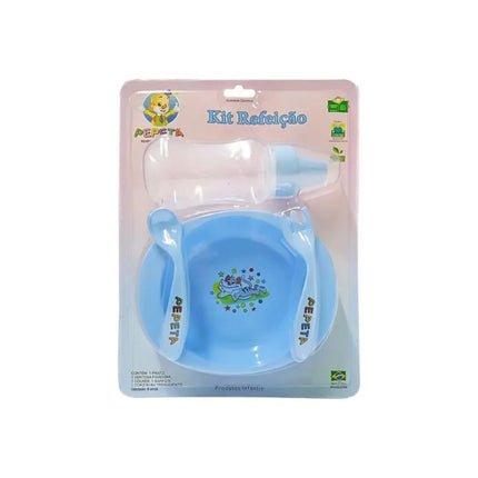 Kit Refeicao Pepeta Base Silicone - 1018