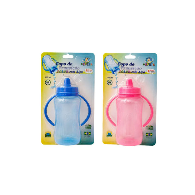 Copo Pepeta Transicao Com Alca 330ml - 1033