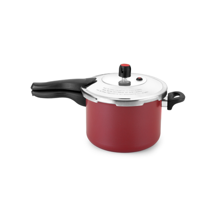 Panela De Pressao Alegrete 4,5lts Fechamento Externo AA Vermelho - 100447