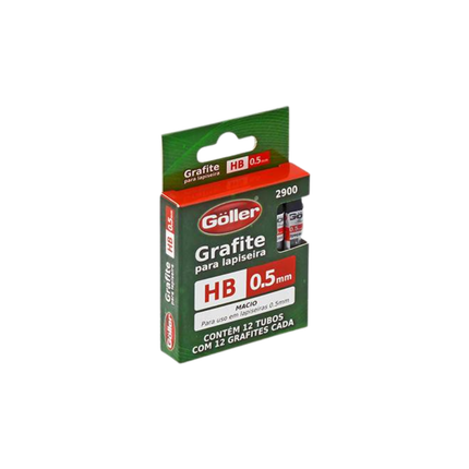 Grafite Goller 0.5mm Com 12 Unidades - 2900