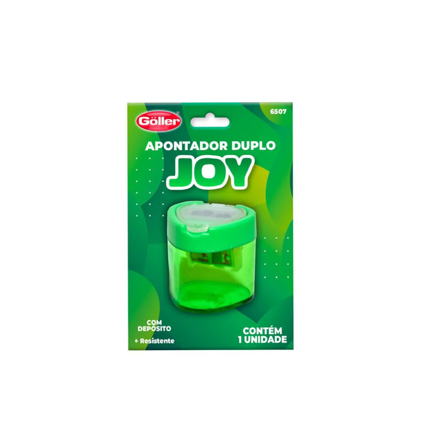 Apontador Com Deposito Goller Joy Com 01 Unidade - NG-1507